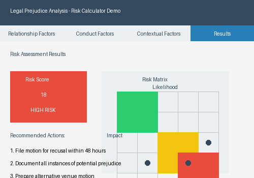 Legal Prejudice Analysis Demo